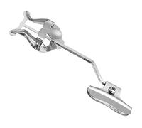 Mikinona Trombone Lyre Clip-On Trombone Bell Lyre Marching Band Sheet Music Clamp Holder Practical Plated Metal
