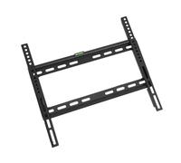 Mikinona Tv Wall Mount Bracket for Tvs Fixed Wall Mount Stand with Space-saving Design Easy Installation and Stable Support for Flat and Curved Screens