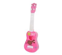 Mikinona Ukulele Toy Musical Enlightenment Instrument Toy Simulated Guitar Plaything for Beginner Boys and Girls Practice Guitar Ukulele Playthings Boys and Girls Educational