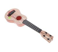 Mikinona Ukulele with Simulated Design and Vibrant Colors Four-string Musical Instrument for Early Education and Interaction Gift for Preschoolers