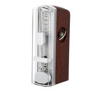 Mikinona Universal Mechanical Metronome Versatile Lightweight Wooden Metal Design Easy to Use Precise Rhythm Instrument for Guitar and Zither Beginners Practice