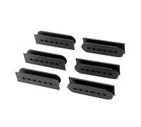 Mikinona Upgrade Your Bass Guitar: 6pcs Gb804 Pickup Covers Slug Bobbins for Diy Projects