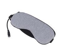 Mikinona USB Steam Eye Mask with Hot and Cold Modes Grey Cooling Blindfold for Sleep and Relaxation Automatic Power-off Unisex Eye Mask for Home Office Travel Reusable Up