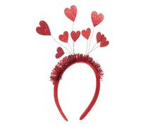 Mikinona Valentine's Day Cupids Love Designed Hair Band 9 Heart Shaped Decorations