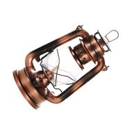 Mikinona Vintage Continuous Use for Several Days, Kerosene Lamp Hanging Lantern Portable Iron and Glass Construction, for Camping and Halloween Festive Atmosphere