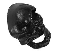 Mikinona Vintage Iron Skull Bottle Opener Wall Mounted Space-Saving Bar Accessory for Home Decorative Retro Design with Cast Iron Material for Organized Bars and Beer Bottles