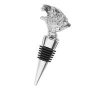 Mikinona Vintage Tiger Head Wine Bottle Stopper Air Tight Seal for Whiskey and Wine Bottles Reusable Stopper for Home Bar Weddings and Parties