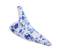 Mikinona Vintage Twelve Ac Tone Resin Ocarina Flute Chinese Style Ancient Wind Instrument for Beginners and Musicians Durable and Precise Sound Suitable for All Ages Practice