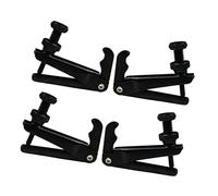 Mikinona Violin Strings Violin Strings 4pcs Brass Practical Tuner Violin Tuning Adjuster / - Full-size Black Tuners Tools Universal Fine Parts /-/ Fiddle Faddle Violin Tuner Violin Tuner