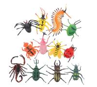 Mikinona Vivid PVC Insect Figurines Educational Simulation Bug for Biological Learning and Cognitive Development Miniature Animal Models for Teaching and Home Decor