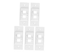 Mikinona Wall Guards Protective Covers for Boys and Girls Baby Safety Toggle Switch Protection Cover Secure Fit Sturdy ABS Plastic Home Electrical Equipment Maintenance 5Pcs