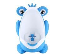 Mikinona Wall-Mounted Toddler Urinal for Boys with Adjustable Height, Sturdy Pp Material, Cartoon Design, for Bathroom Potty Training to Help Boys Learn Toilet Skills