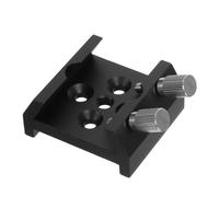 Mikinona Weather-resistant Aluminium Alloy Dovetail Base for Telescope with Thread Stable Saddle Design for Quick Object Positioning Portable Mounting Base for Astronomy Enthusiasts and