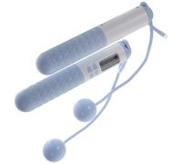 Mikinona Weighted Cordless Jump Rope with Calorie Counter Smart Electronic Skipping Rope for Fitness Training Indoor Outdoor Workout for Women and Men Safe No-rope Design for Spaces