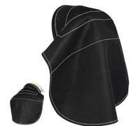 Mikinona Welding Hood Fabric Cap for Workshop Use, Lightweight Welder Accessory with Dark Flame-resistant Material, for Seasoned Professionals Seeking Reliable