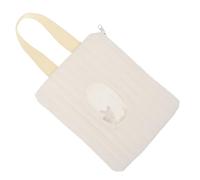 Mikinona Wet Wipe Dispenser Reusable Wipe Pouch with Cute Bunny Design for Easy Carrying Travel and Busy Parents Spacious Capacity for Any Mess
