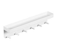 Mikinona White Plastic Running Medal Display Rack Space-saving Wall Decoration Hooks for Medals Gymnastics Football Running Competitions