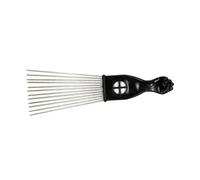 Mikinona Wide Tooth Comb Plastic Handle Detangling Rake Comb for Long Thick Hair Styling Hairdressing Brush Teasing Steel Needle