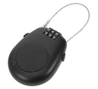 Mikinona Wire Password Lock for Bikes Snowboards Portable Theft Cable Lock for Mountain Bikes Scooters Luggage Sports Gear Durable Wear Resistant Outdoor Security Device
