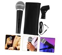 Mikinona Wired Microphone for Singing Dynamic Vocal Mic with Cable Comfortable Ergonomic Design Grade Sound for Performers and Speakers for Ktv and Stage Use