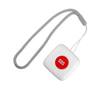 Mikinona Wireless Sos Emergency Call Button Pager for Elderly Patient Smart Remote Alarm with Home Scene Linkage Fall Alert for Hospital Retirement Home and Hotel Use