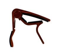 Mikinona Wood Grain Guitar Capo Practical Guitar Capo Musical Instrument Accessories Clip Tuner for Ukulele Fast Tune Clamp
