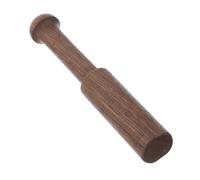 Mikinona Wood Mallet Singing Mallets Sticks Coffee Color Solid Wood with Copper Components Elegant Design Suitable for Singing Bowl about 8 9.5 Centimeters Ergonomic Handle Enhanced Sound