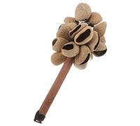 Mikinona Wooden African Shaker Maracas Hand Percussion Instrument with Lightweight Design and Comfortable Grip Traditional Craftsmanship for Educational Settings and Dance