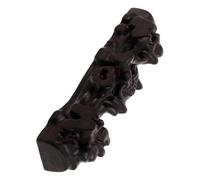 Mikinona Wooden Bamboo Flute Stand Elegant Display Rack for Musical Instruments Desktop Storage Rack for Flutes