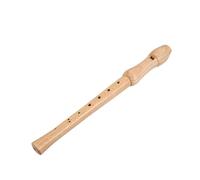 Mikinona Wooden Eight-hole Soprano Recorder for Beginners Portable Treble Vertical Flute Made of Clear Sound Music Flute for Practice Easy to Play for School Bands and Performances