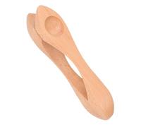 Mikinona Wooden Musical Spoon No Odor Wood Percussion Instrument for Adults Beginner Friendly Rhythm Training Gift for Christmas and Year Performances