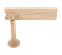Mikinona Wooden Ratchet Noise Maker Traditional Instrument for Sporting Events Parties Celebrations Encourages Creative Play Cognitive Growth for Family Gatherings