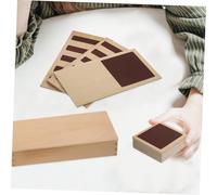 Mikinona Wooden Tactile Sensory for Montessori Early Education Aid for Fine Motor Skills Development and Cognitive Texture Recognition Sensory Board for Boys