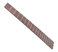 Mikinona Wooden Ukulele Fretboard Fingerboard Replacement White Sound Dot for Guitar Accessories for Beginners and Practice