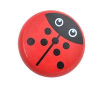 Mikinona Wooden Yo Yo for Portable Fingertip Ball Non Cracking Outdoor Plaything for Hand Eye Coordination Development Educational Insect Pattern
