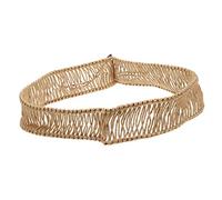 Mikinona Woven Rope Ring Cover for Tongue Drum Handmade Decorative Supply for Ethereal Drum Vintage Style Lightweight and Compact present for Musicians