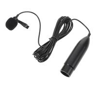 Mikinona Xlr Lavalier Microphone Pin Interface Wearable Condenser Lapel Mic with Cable for Recording Speeches Live Broadcasts Play Setup Design