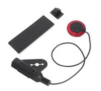 Mikinona Xt-20 Red Acoustic Guitar Pickup Sound Transducer for Classical Guitar Ukulele and Cajon Drum Compact Clip-on Pickup for Accessories