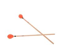 Mikinona Yarn Wrapped Marimba Mallets with Maple Wood Handles Ergonomic Balanced Percussion Sticks for Xylophone Glockenspiel Portable Drum Mallets for Multi Instrument Use and Detailed