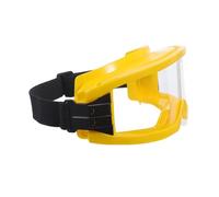 Mikinona Yellow Safety Goggles for Industrial Use with PC Material, Debris and Hazardous Splash Protection, Anti-fog and Heat Resistant, for Chemistry Lab Work and Painting Applications