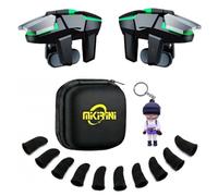 Mikirini 13 in 1 PUBG Mobile Phone Controller Combo, L2R2 4 Gaming Triggers