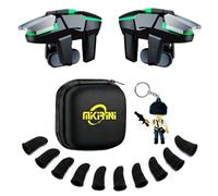 Mikirini 13 in 1 PUBG Mobile Phone Controller Combo, L2R2 4 Gaming Triggers
