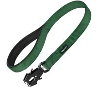 Mikivery Short Dog Leash with Comfortable Padded Handle Heavy Duty Clip for Training Walks Outdoor Suitable for Medium Large Dogs