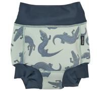 Mikk-Line - Kid's Swim Baby Pant AOP - Swim brief size 3-4 Years, grey/blue