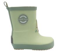 Mikk-Line - Kid's Wellies 3D Patch Barefoot - Wellington boots size 9,5 K, olive/green