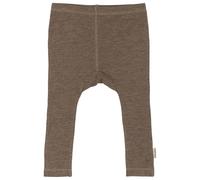 Mikk-Line - Kid's Wool/Bamboo Legging - Merino base layer size 74, brown
