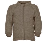 Mikk-Line - Kid's Wool Jacket - Wool jacket size 104, grey/brown