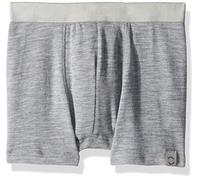 mikk-line Shorts Wool Boys' Underwear, Grey (Pearl Grey Melange 130) 98 (Manufacturer Size: 2y)