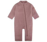 Mikk-Line - Wool Baby Suit - Overall size 80, pink/brown