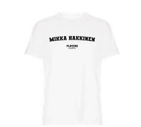 Mikka Hakkinen Men's T-Shirt - White / M